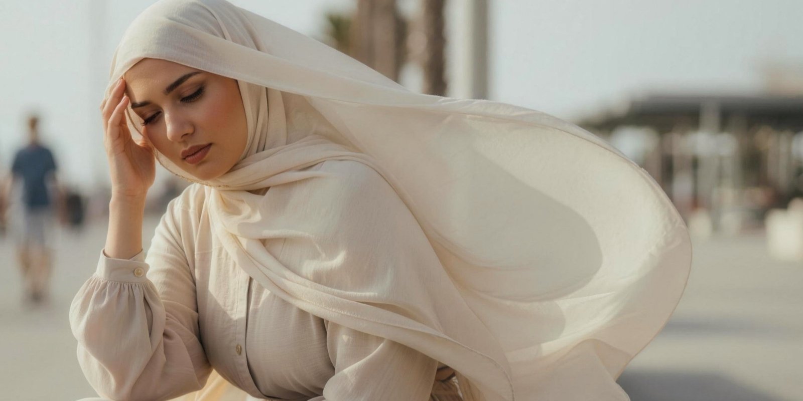 How to Stop Your Hijab Flying in the Wind