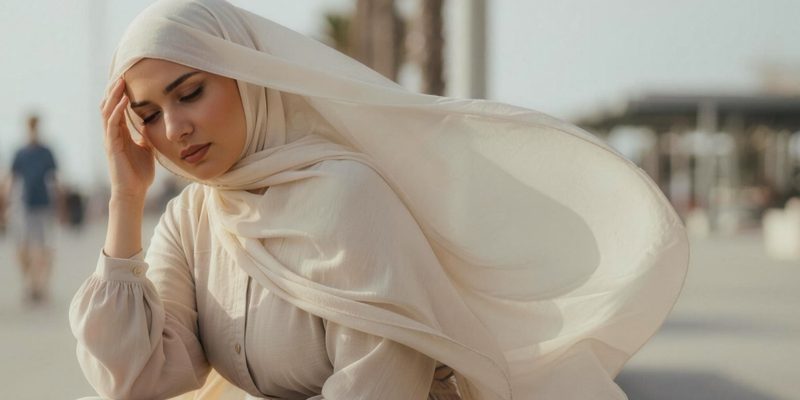 Stop Your Hijab Flying in the Wind